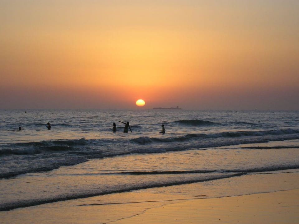 Sonnenuntergang am Atlantik Sol Sancti Petri Apartamentos