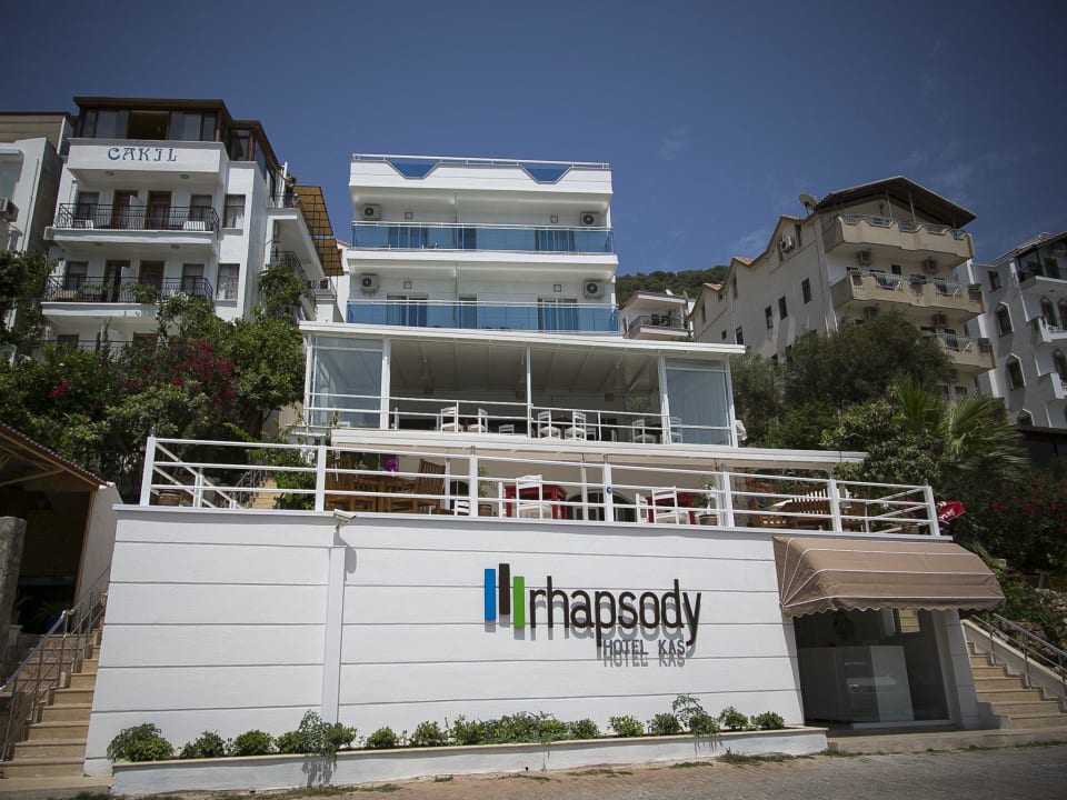 The Hotel building Rhapsody Hotel Kas