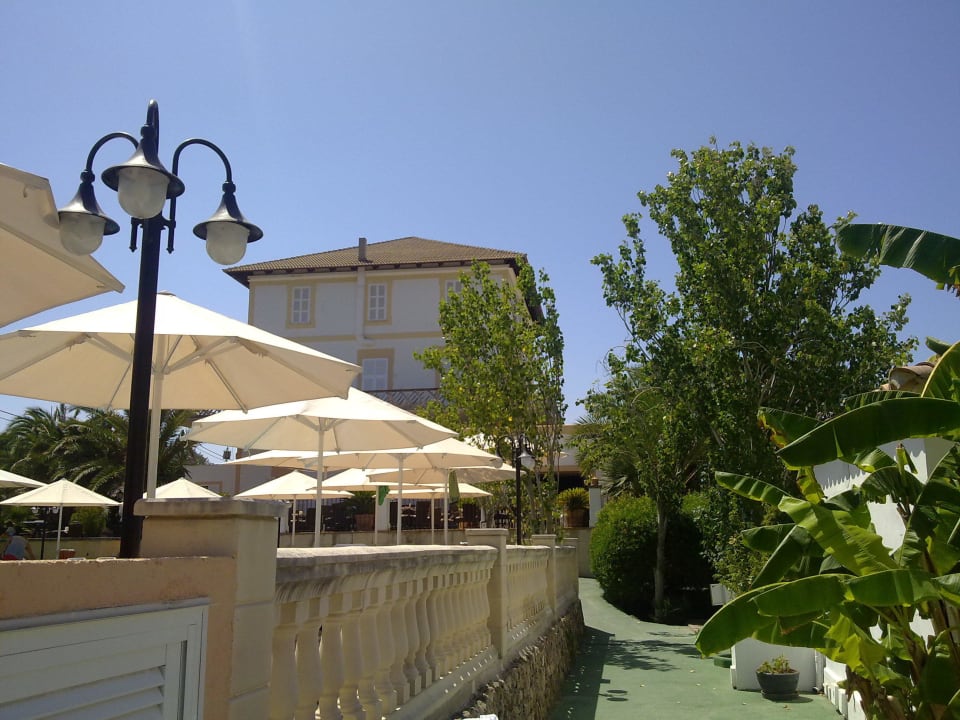 Garten mit Haupthaus Prinsotel Mal Pas (Adults only)