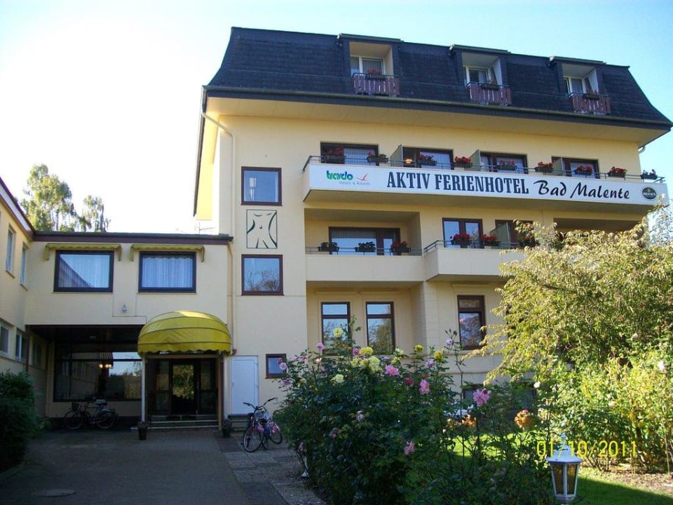 Bei der Ankunftt ist man noch voller Freude... Ferien Hotel Bad Malente