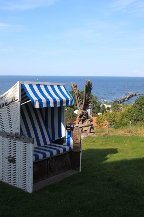 Blick auf die Seebrücke Göhren AKZENT Waldhotel Rügen