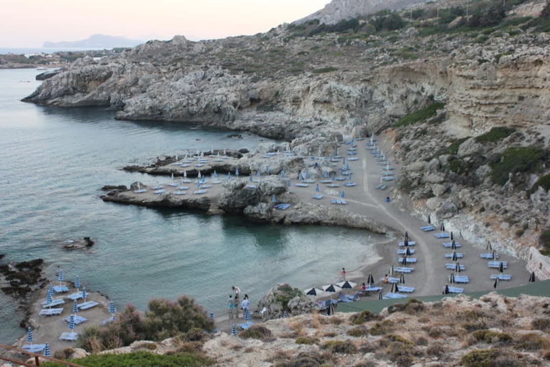 Auf die Bucht Hotel Kalithea Mare Palace