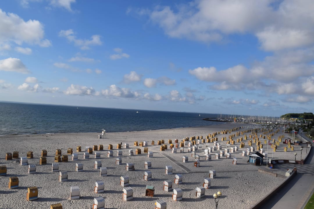 Ausblick vom Zimmer Strandhotel Grömitz