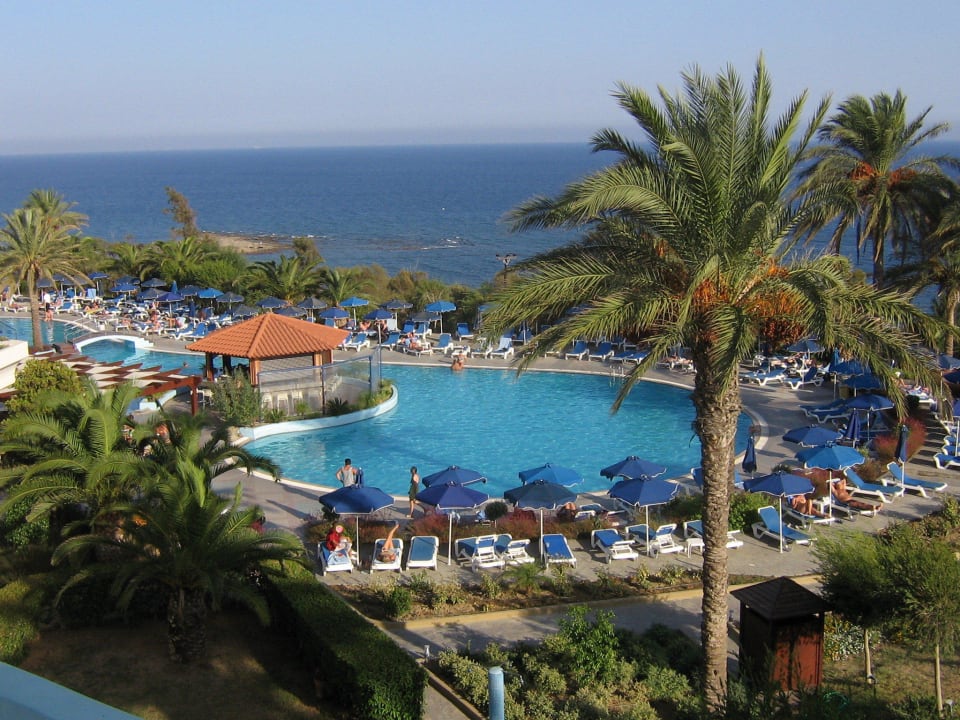 Vom Zimmer aus Rodos Princess Beach Hotel & Spa