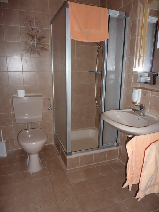 Toilette und Dusche Landgasthof Goldener Pflug