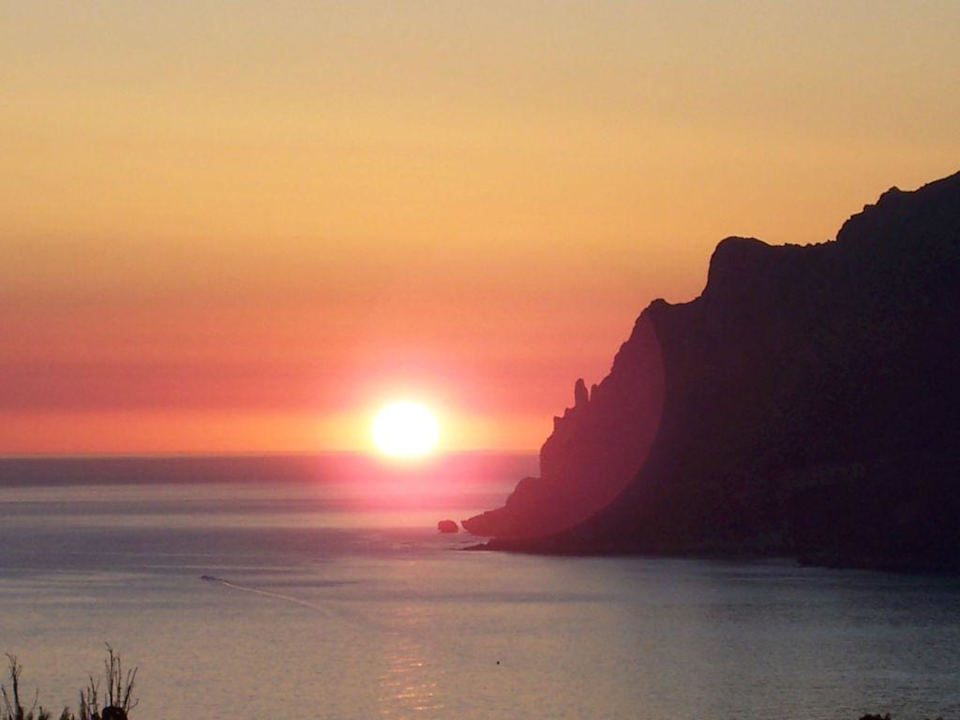 Sonnenuntergang Hotel Ambiente Palace