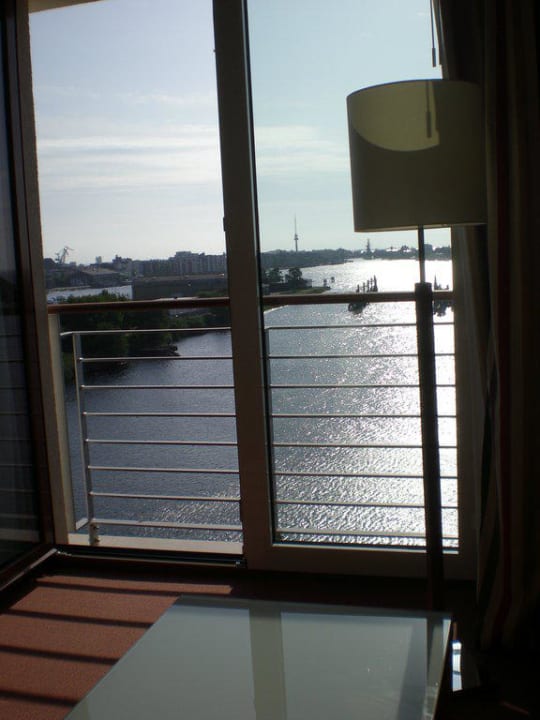 Blick aus dem Zimmer ATLANTIC Hotel Wilhelmshaven