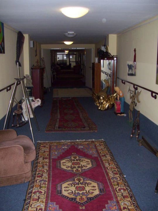 Gang im Keller Hotel Wartburg