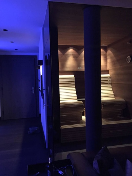 Sauna bei Nacht Hotel König Ludwig