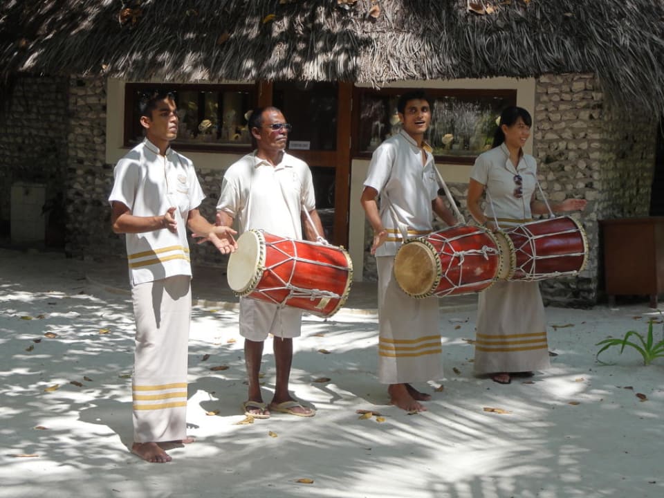 Empfang bei Ankunft Kuredu Kuredu Island Resort & Spa