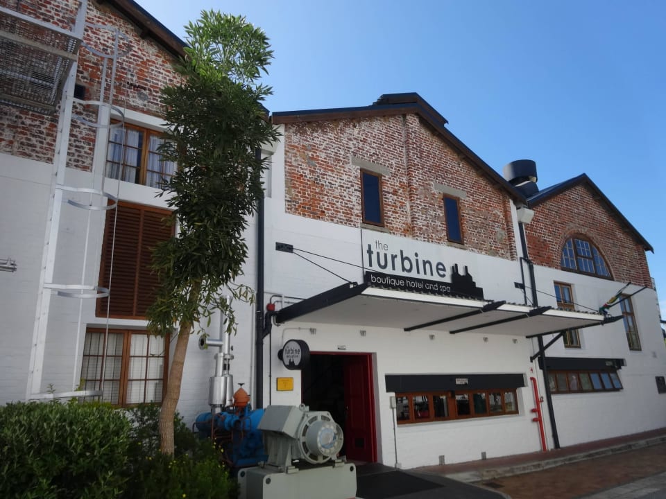 Hoteleingang Turbine Hotel & Spa
