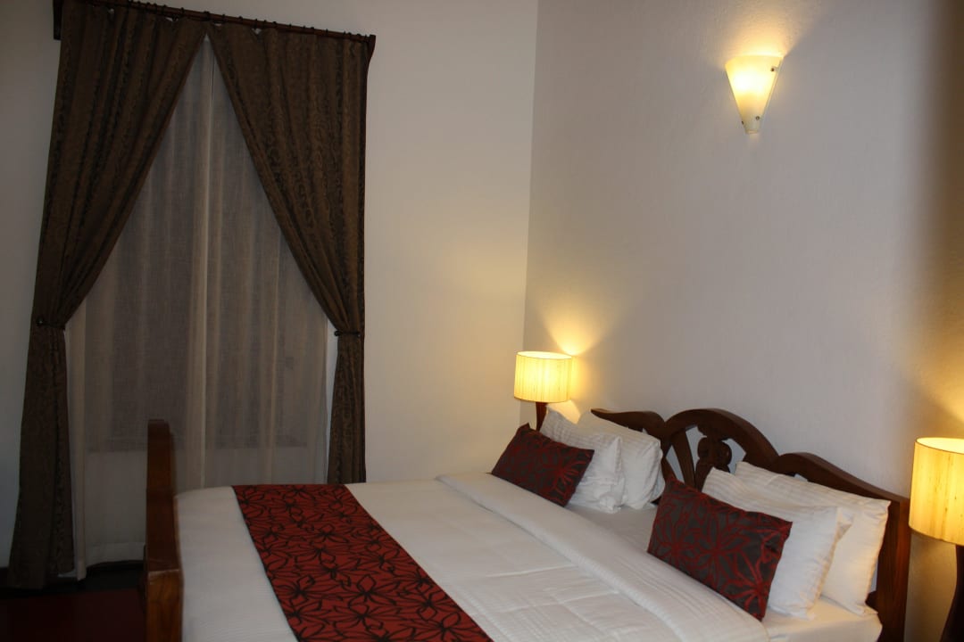 Mit Blick direkt zum schönen Innehof Hotel Palais de Mahé