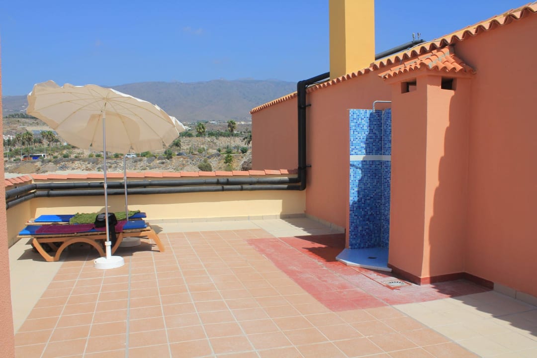 Dachterrasse mit Dusche HOVIMA Jardin Caleta