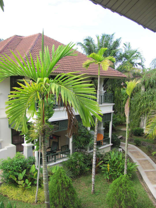Ausblick vom Balkon Baan Khaolak Beach Resort