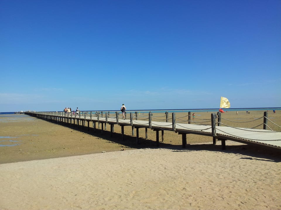 Riff über 400m Steg Stella Garden Resort & Spa, Makadi Bay