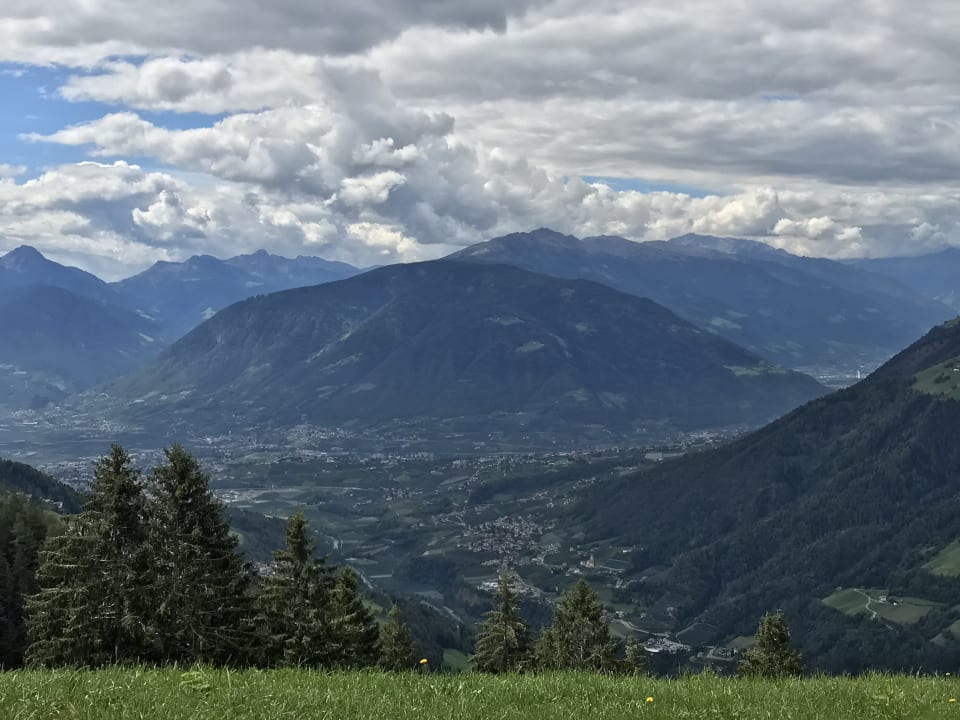 Ausblick Alpenhof Lodge Passeiertal