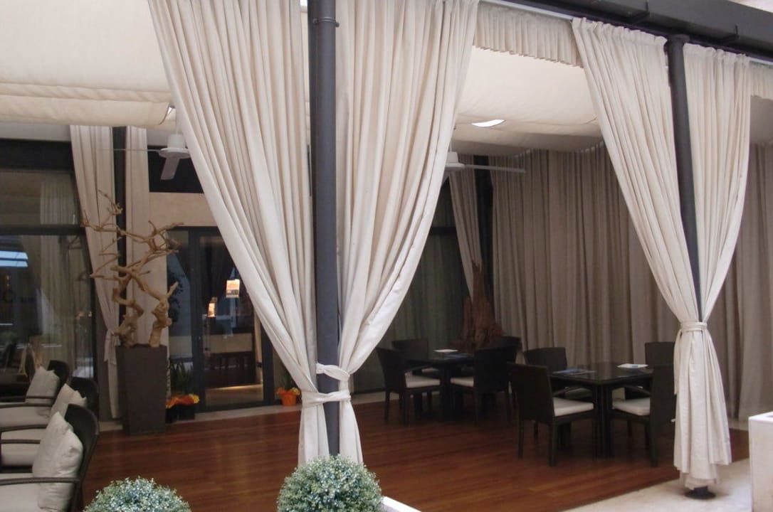 Blick zum Spa Hotel Cristoforo Colombo