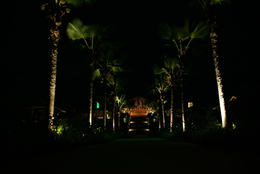 Eingang zur Rezeption Kempinski Seychelles Resort