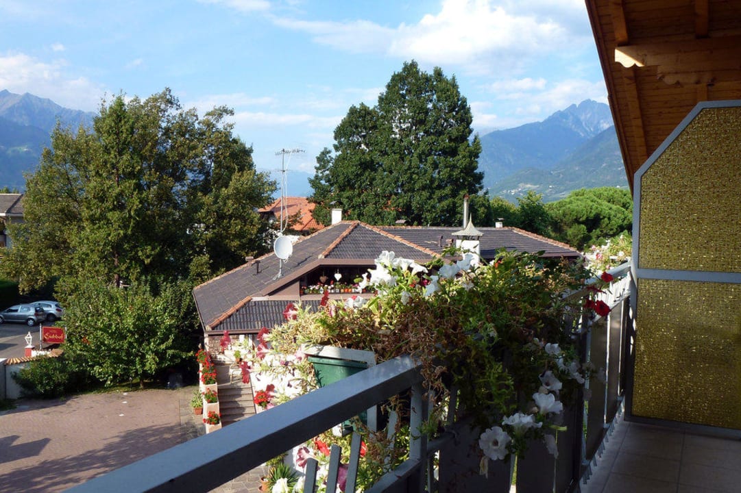 Balkonblick Jardis Boutique Garni Hotel
