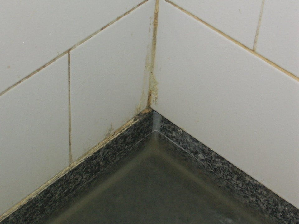 Schimmel - Schmutz uralt in der Dusche Stella Beach Resort & Spa Makadi Bay