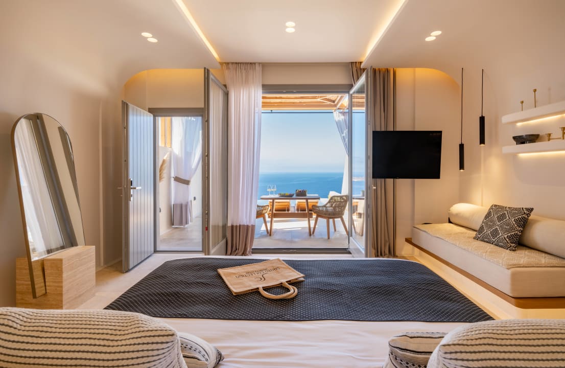 Zimmer Santo Mine Oia Suites