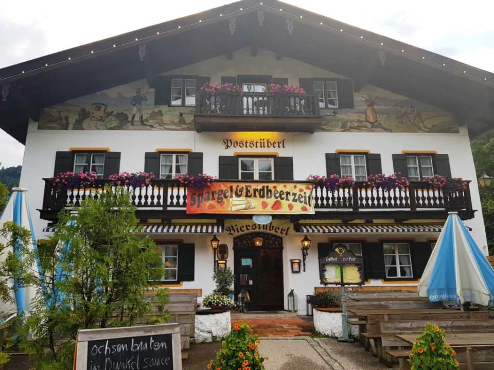 Außenansicht Hotel Zur Post Kreuth