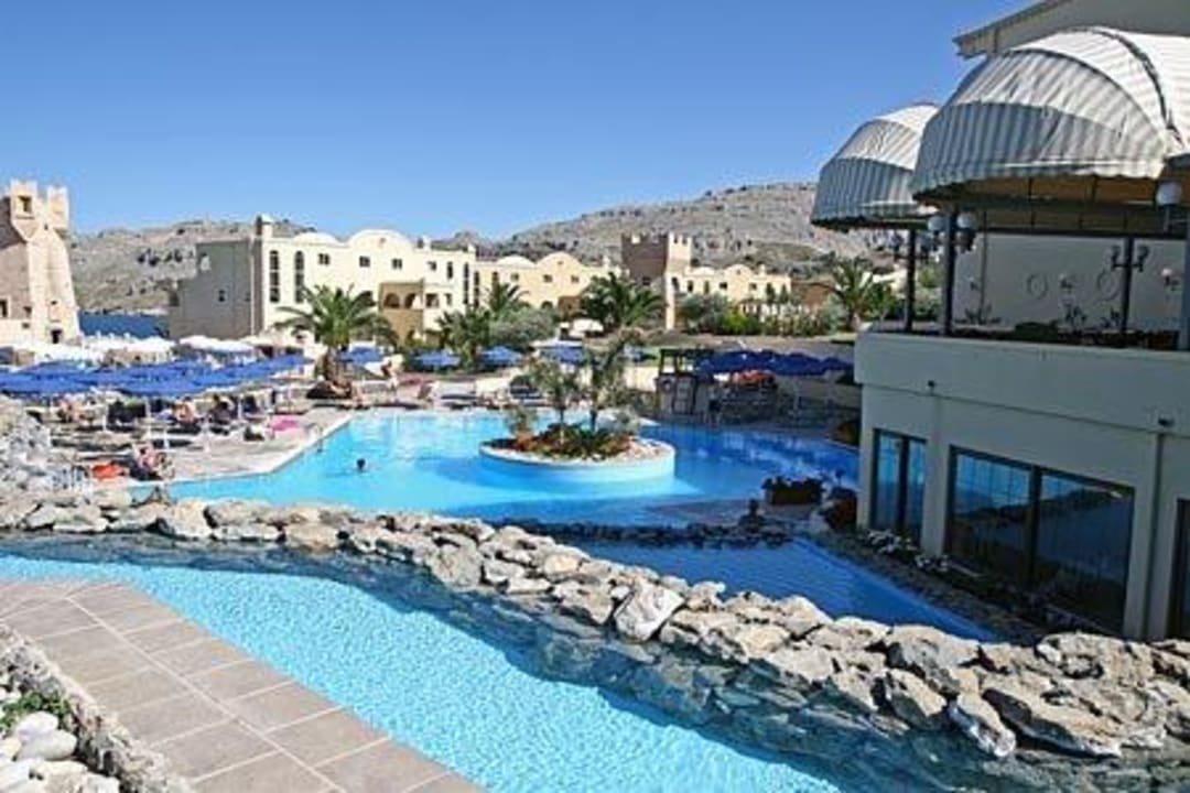 Poolanlage am Hotel Lindos Royal Resort
