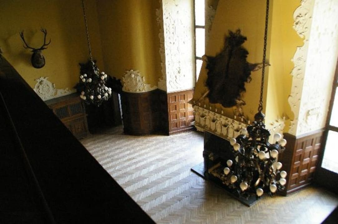 Sala rycerska w zamku Hotel Zamek Czocha