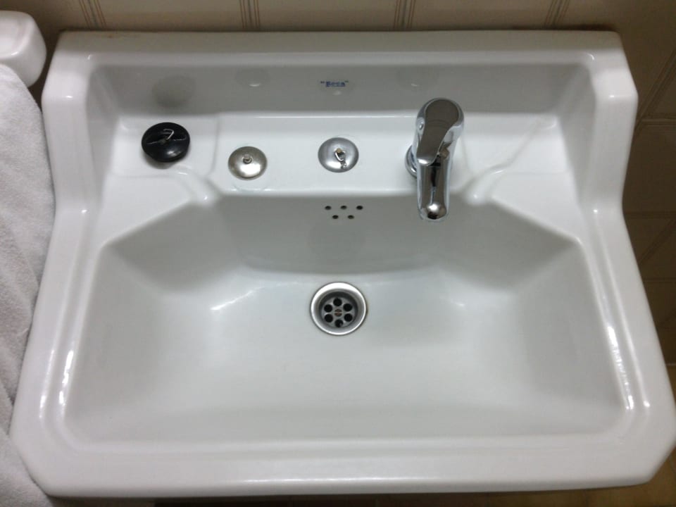 Sauberes Waschbecken Hostel Los Alamos