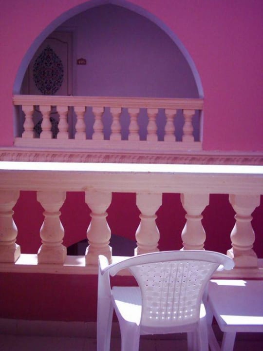 Aussicht vom Balkon Pickalbatros Alf Leila Wa Leila Resort - Neverland Hurghada