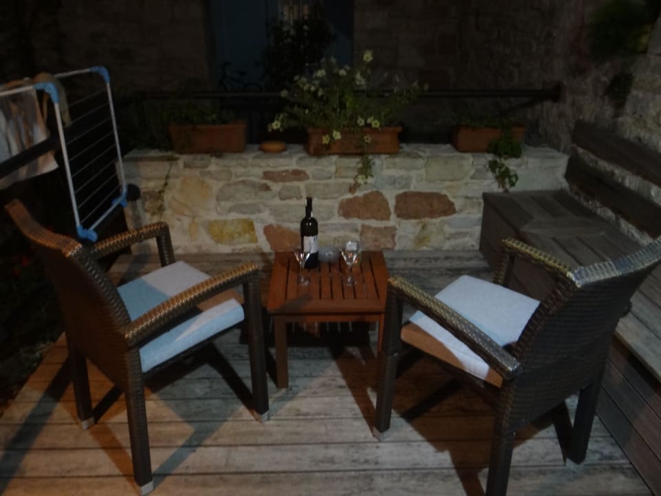 Eigene Terrasse Hotel Familia