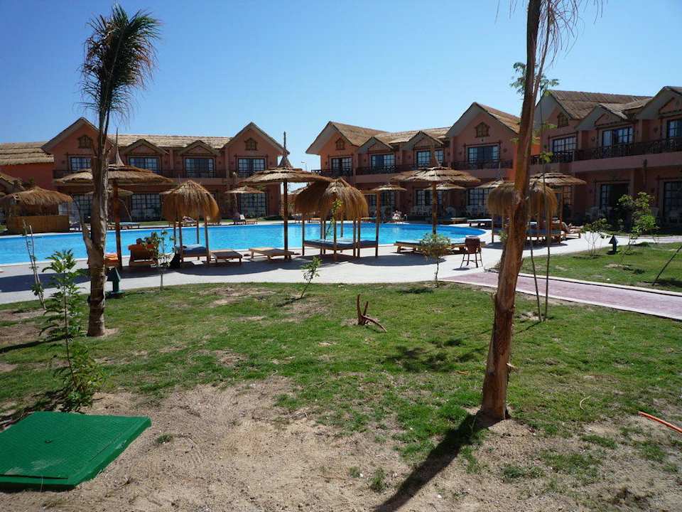 Pool am Zimmer 3067 Pickalbatros Jungle Aqua Park Resort - Neverland Hurghada