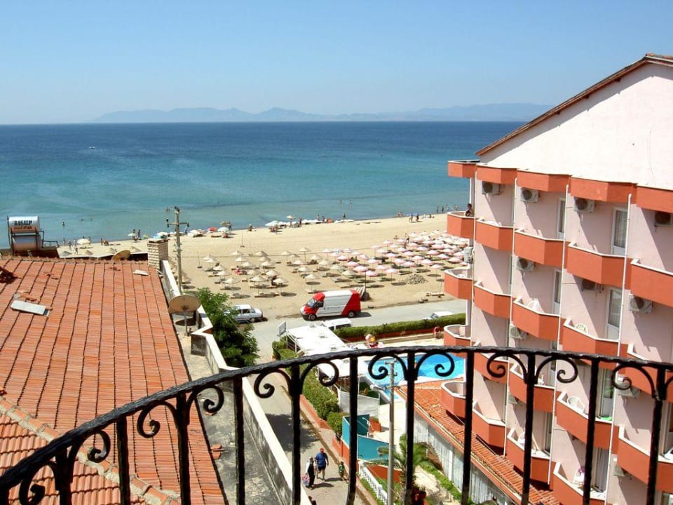Ausblick von unserem Zimmer Hotel Grand Milano