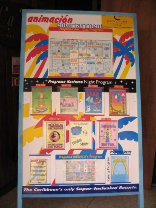 Tägliche Animationsprogramme Hotel Puntarena Playa Caleta