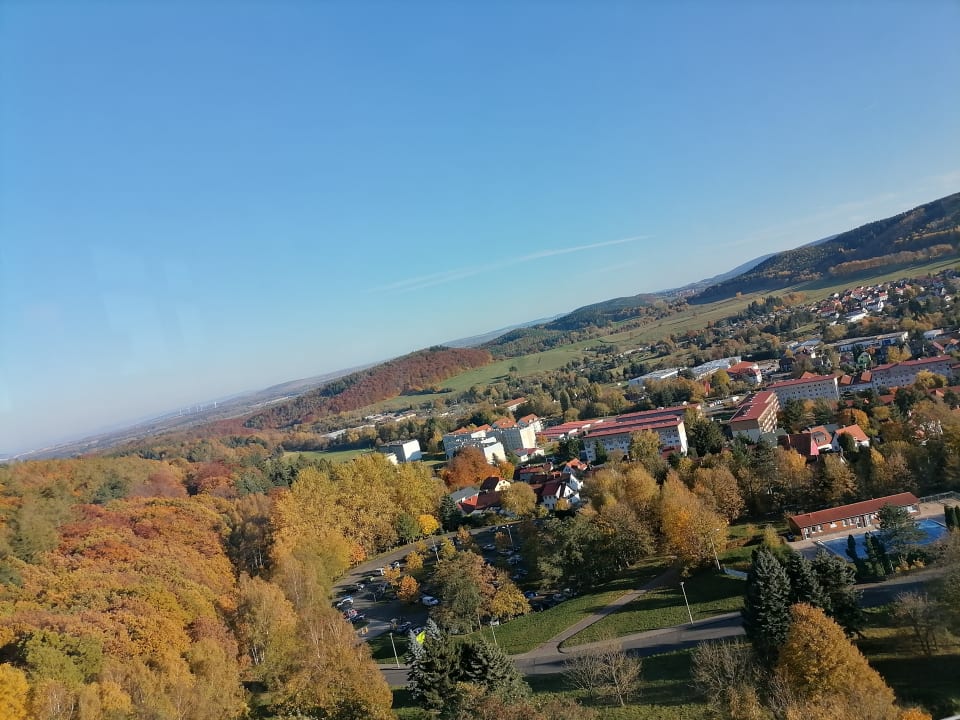 Ausblick AHORN Berghotel Friedrichroda