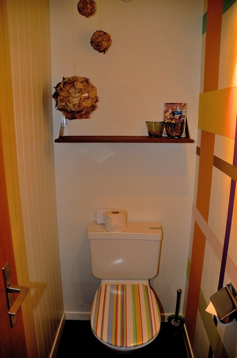 Schöne Details im WC Hotel Lauberhorn