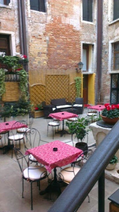 Innenhof Hotel Locanda La Corte