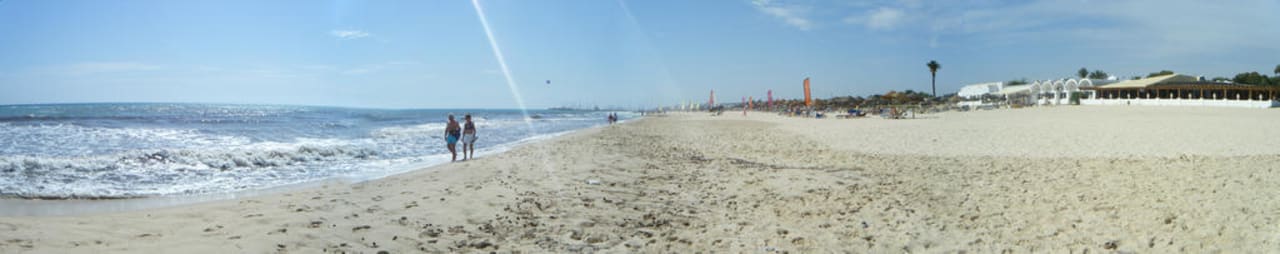 Panorama Strandumsicht Club Salammbô Hammamet