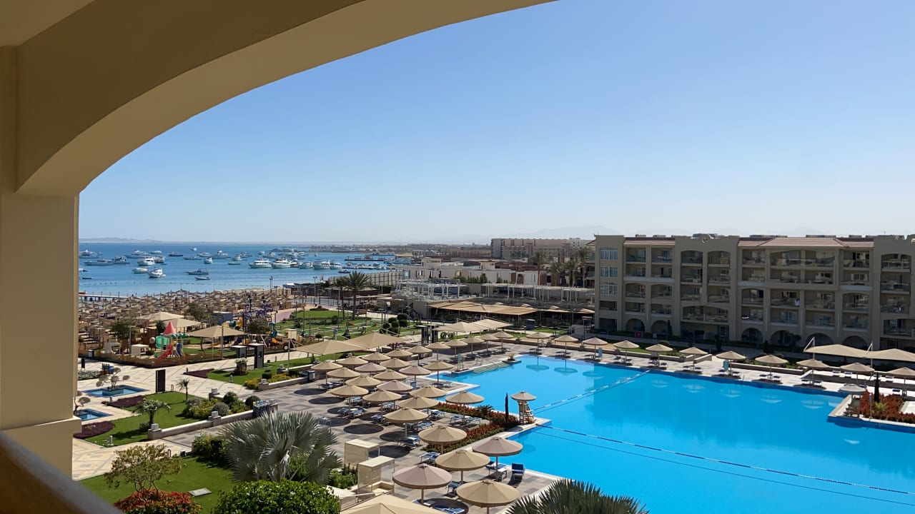 Ausblick Pickalbatros White Beach Resort - Hurghada