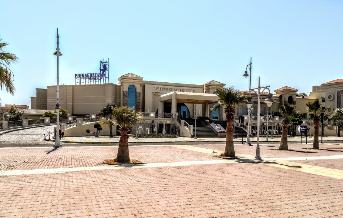 Ausblick Pickalbatros White Beach Resort - Hurghada
