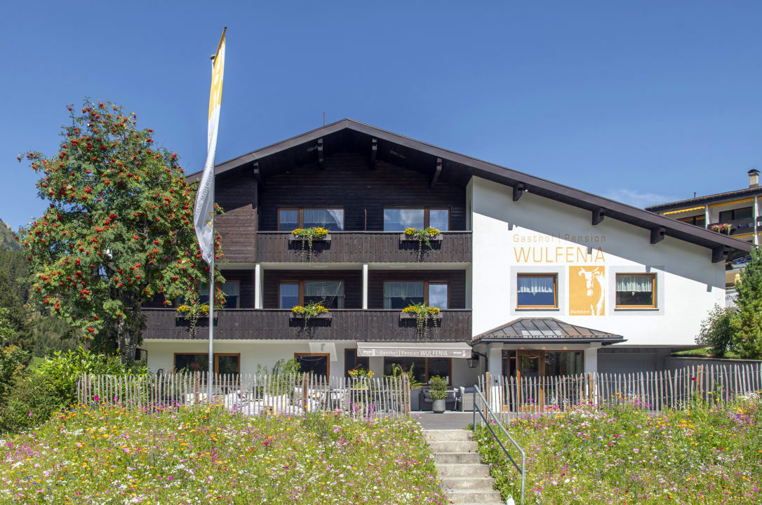 Außenansicht Pension Wulfenia