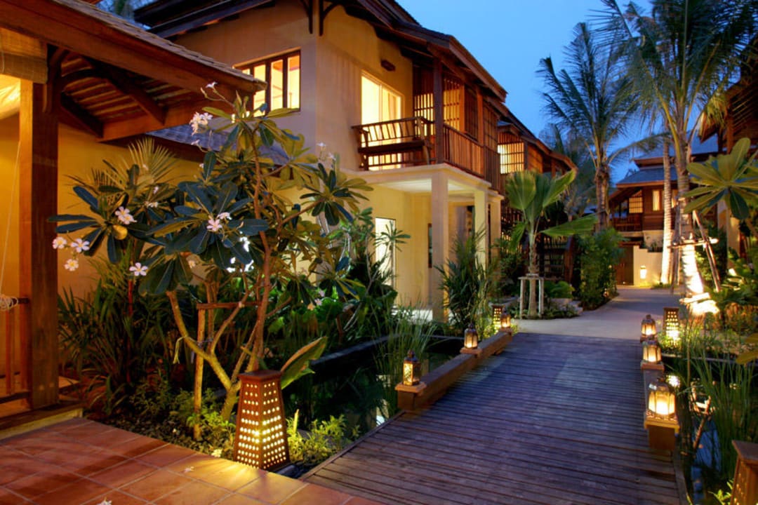 BURI RASA Koi-Brücke - Koh Samui, Thailand Buri Rasa Village Samui Adults Only Resort