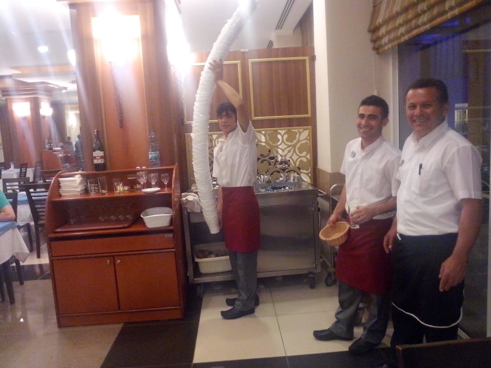 Nettes Personal im Restaurant Solivia Hotel