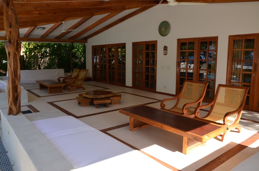 Terrasse des Beach Houses Hotel Tropico Latino