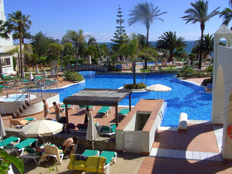 Vom Hotelflur aus gesehen Fuerte Conil-Resort