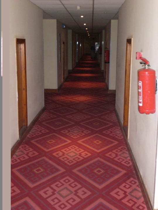Hotelflur Ghazala Beach