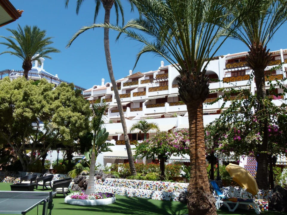 Blick zu unserem Appartement Parque Santiago III Official