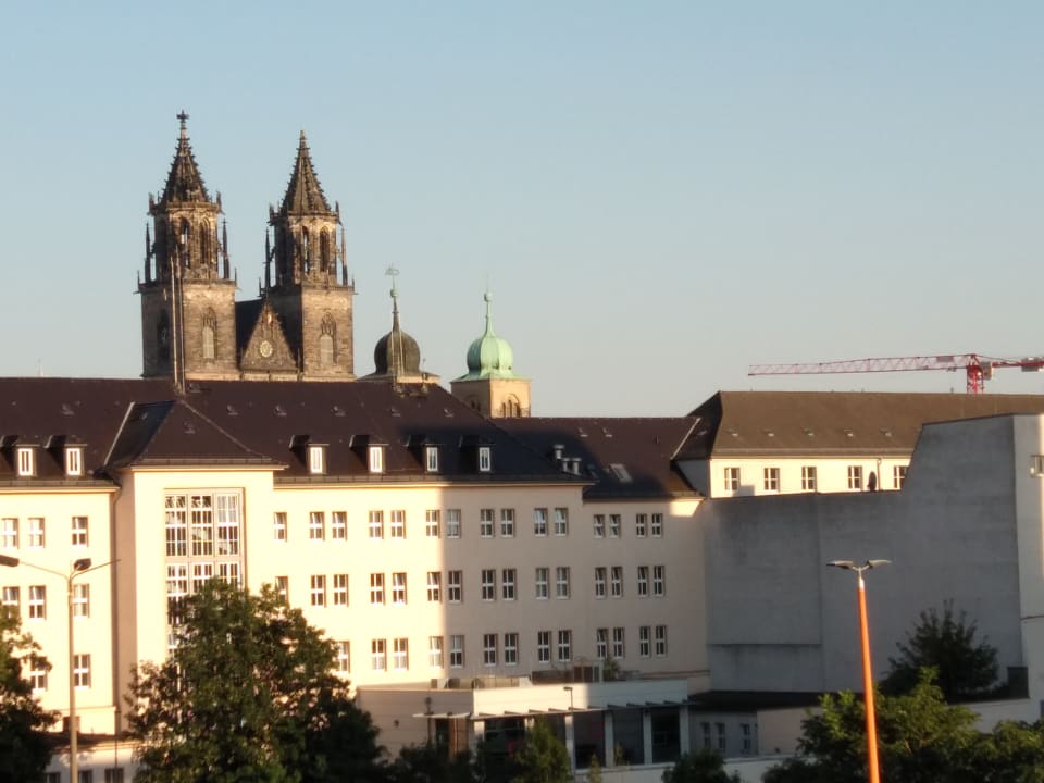 Ausblick IntercityHotel Magdeburg