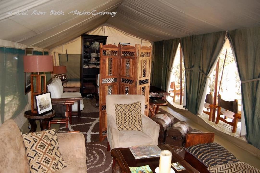Bar-Zelt im Entim Camp in der Maasai Mara Entim Masai Mara Camp