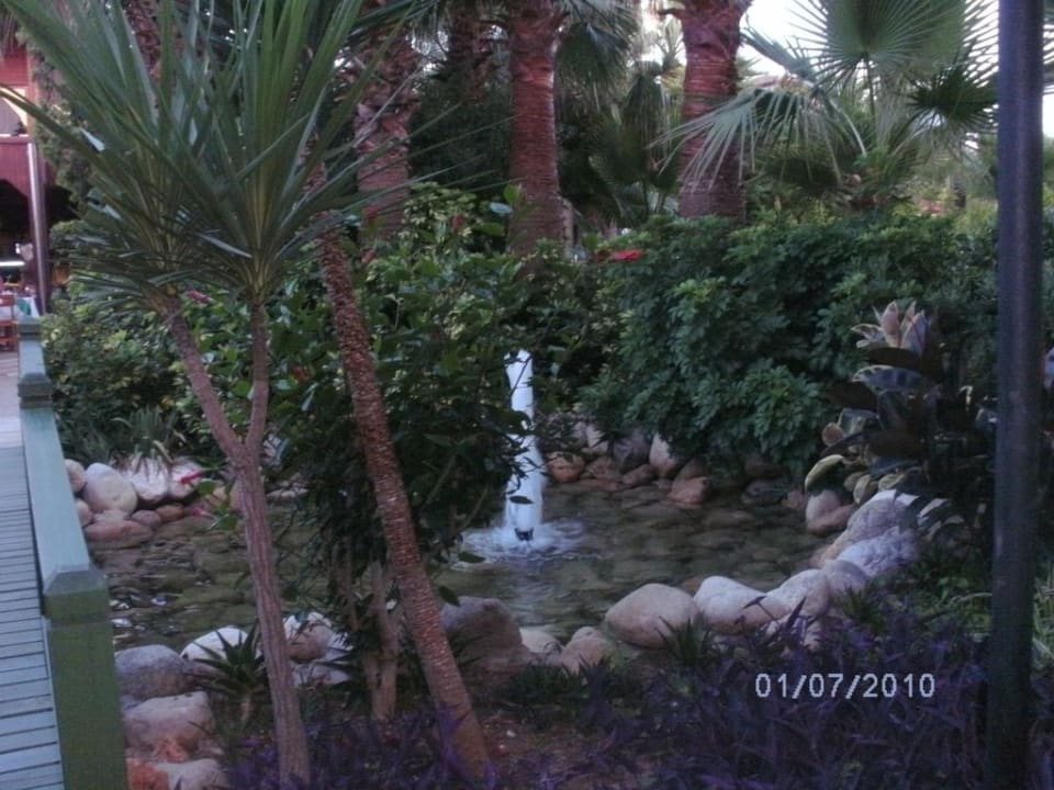 Kleiner,gepflegter Teich Labranda Alantur Resort